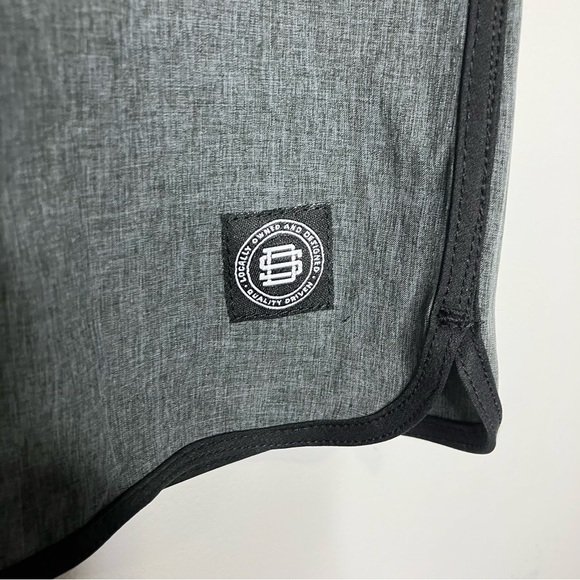 Sun Diego board shorts gray & black size large - Picture 2 of 5